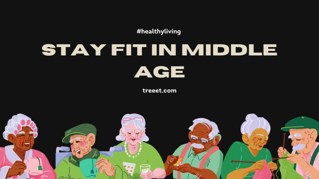 an illustration of Best Way to Stay Fit in Middle Age