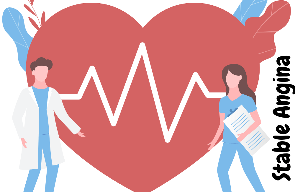 an illustration of stable angina.