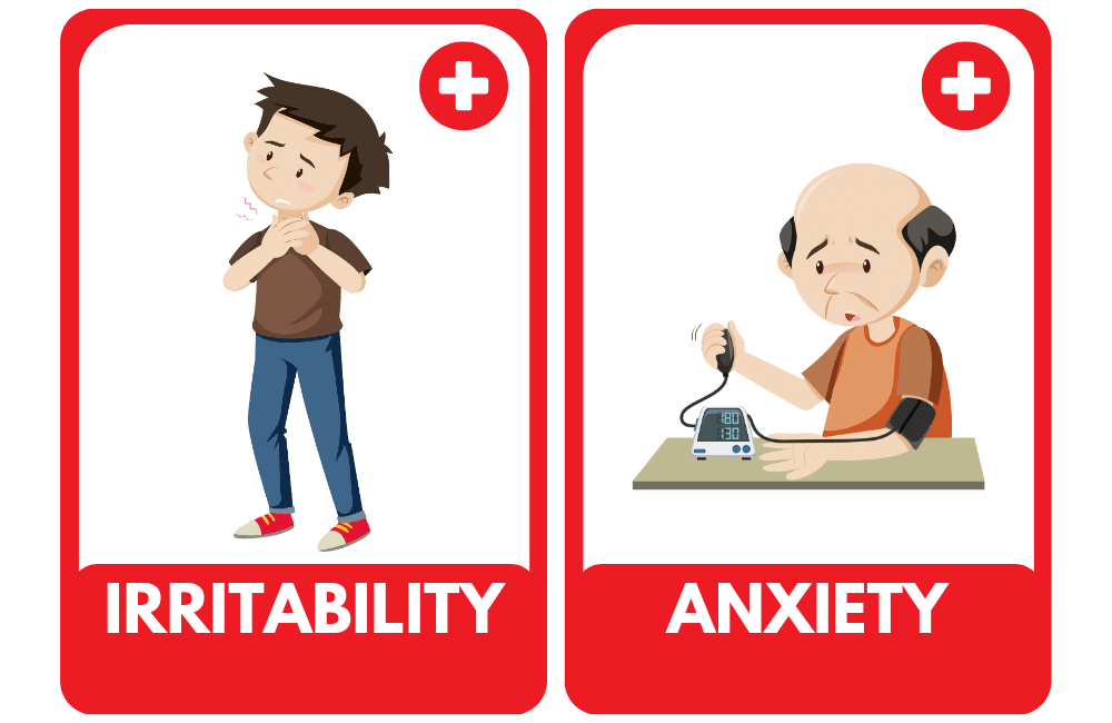 an illustration of  Potential Problems of Acute Stress