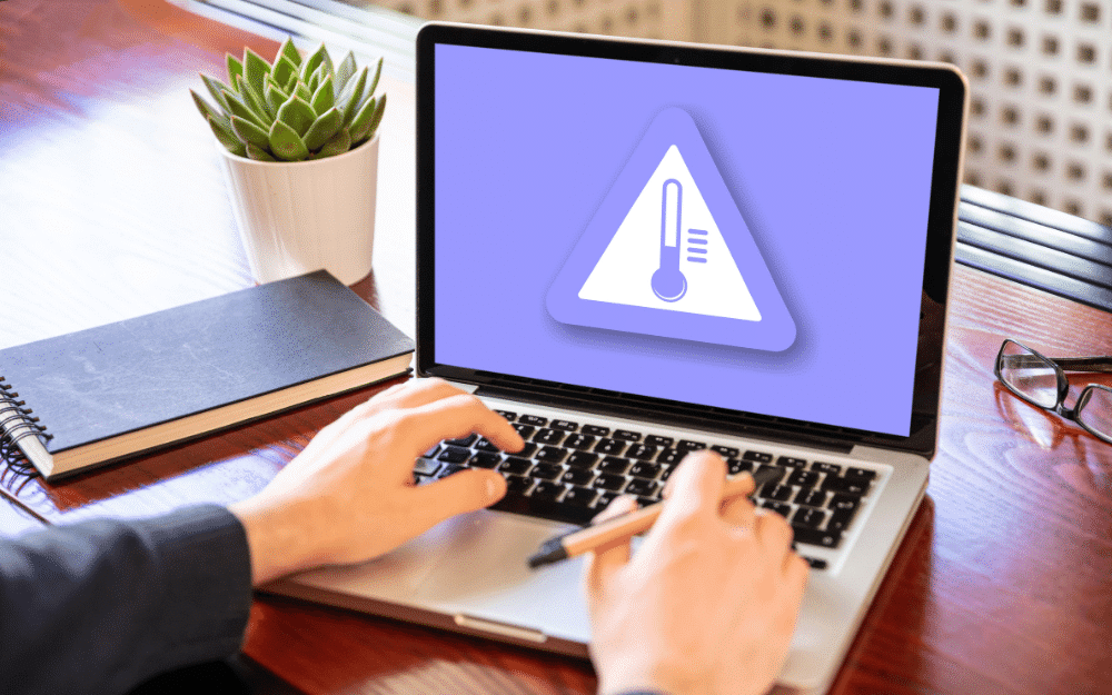 Gaming laptops overheat because of two main reasons: high performance and poor cooling.
