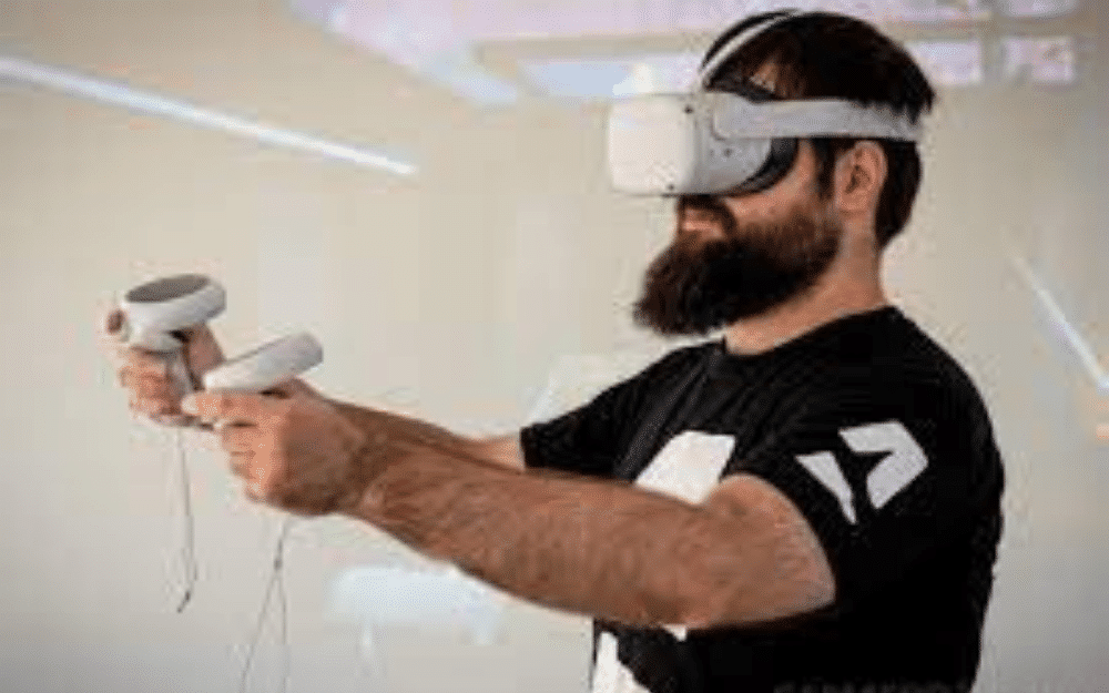an illustration of a Oculus Quest 2